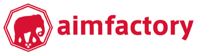 エイムファクトリーのロゴ